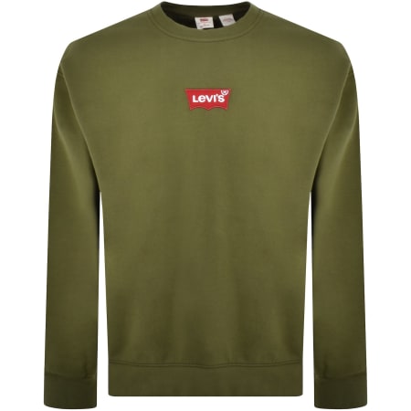 Product Image for Levis Relaxed Graphic Sweatshirt Green