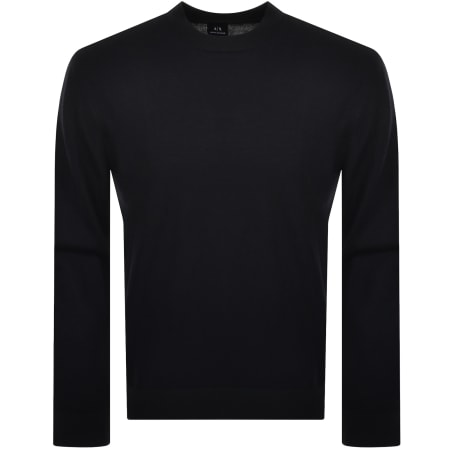 Product Image for Armani Exchange Knitted Jumper Navy