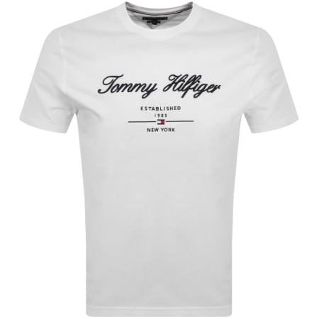 Product Image for Tommy Hilfiger Logo T Shirt White