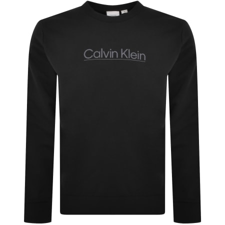 Product Image for Calvin Klein Raised Line Logo Sweatshirt Black