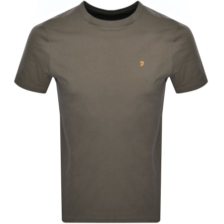 Product Image for Farah Danny Regular Fit T Shirt Brown