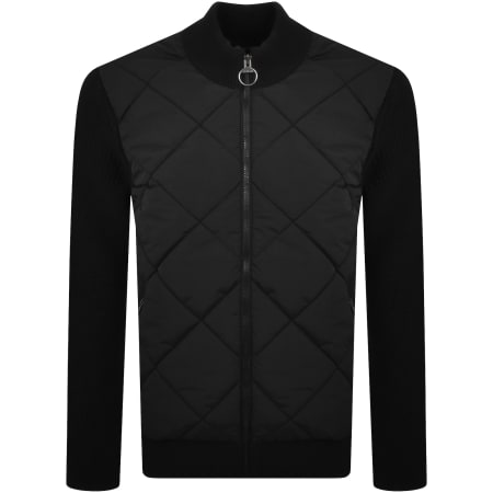 Product Image for Barbour Newland Zip Knit Jumper Black