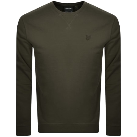 Product Image for Lyle And Scott Crew Neck Sweatshirt Green