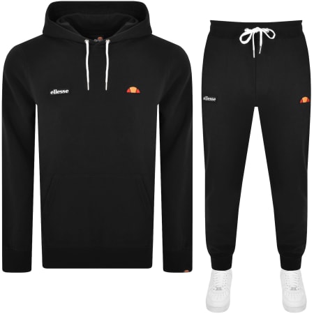 Product Image for Ellesse Traccota Hooded Logo Tracksuit Black