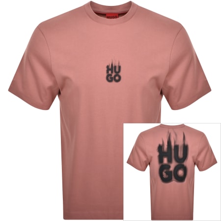 Frequently Bought Product Image for HUGO Dalsar T Shirt Pink
