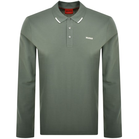 Product Image for HUGO Derrikos Regular Fit Polo T Shirt Green