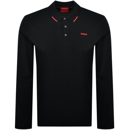 Recommended Product Image for HUGO Derrikos Regular Fit Polo T Shirt Black