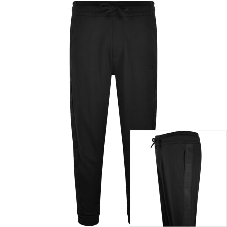 Product Image for HUGO Tonal Logo Joggers Black