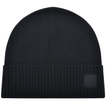 Product Image for BOSS Akaio Wool Blend Beanie Navy