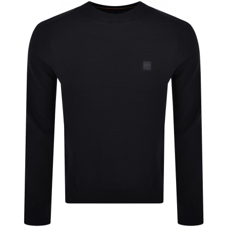 Product Image for BOSS Anion Knit Jumper Navy