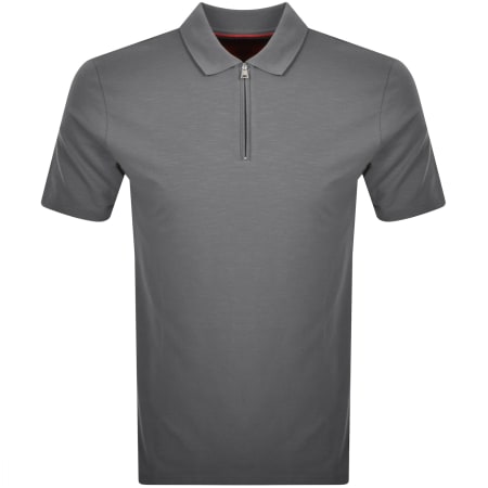 Product Image for HUGO Dekok233 Polo T Shirt Grey