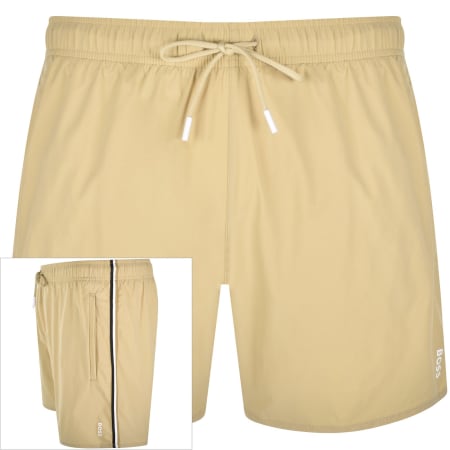 Product Image for BOSS Iconic Swim Shorts Beige