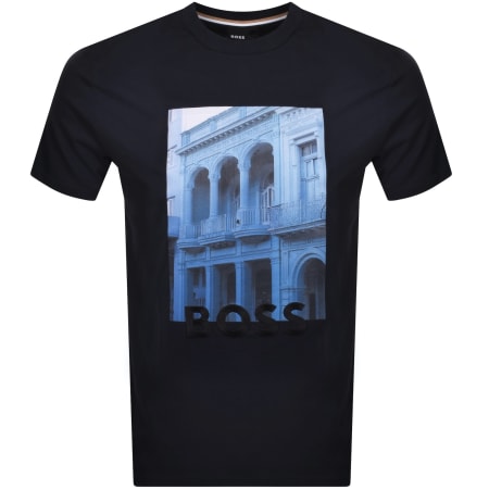 Product Image for BOSS C Thompson 104 T Shirt Navy