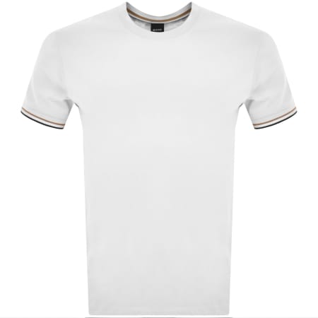 Product Image for BOSS Thompson 04 Jersey T Shirt White