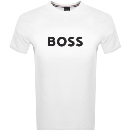 Product Image for BOSS Logo Beach T Shirt White