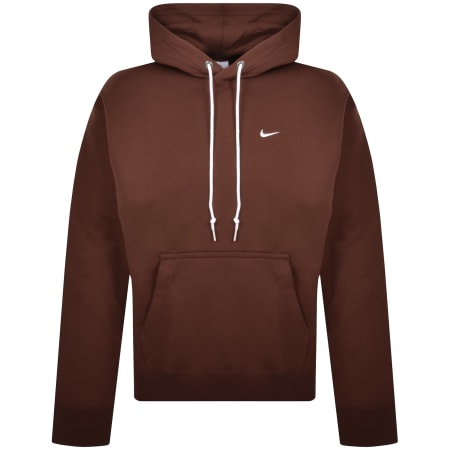 Product Image for Nike Solo Swoosh Hoodie Brown