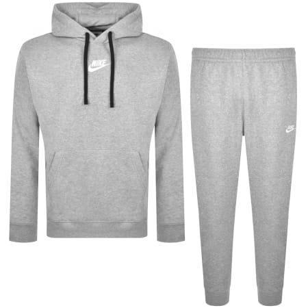 Product Image for Nike Hooded Fleece Tracksuit Grey