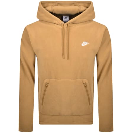 Product Image for Nike Club Winterised Hoodie Flax Brown