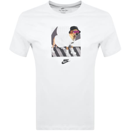 Product Image for Nike Club Graphic T Shirt White