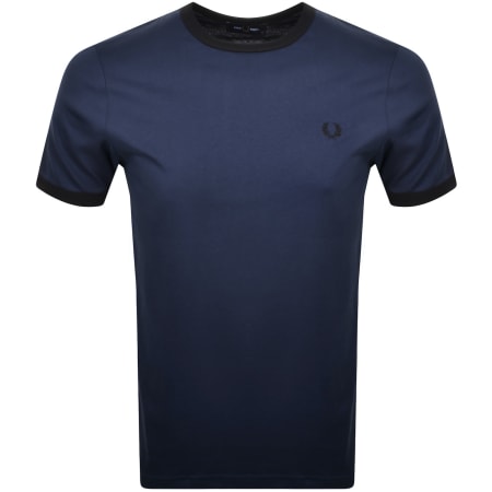 Product Image for Fred Perry Ringer T Shirt Navy