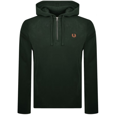 Product Image for Fred Perry Hooded Smock Sweatshirt Green
