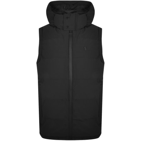 Product Image for Luke 1977 Vienna Hooded Gilet Black