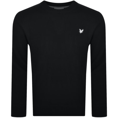 Product Image for Lyle And Scott Lambswool Jumper Black