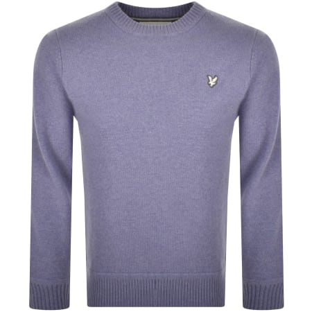 Product Image for Lyle And Scott Lambswool Jumper Blue