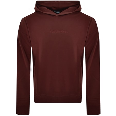 Product Image for Calvin Klein Logo Hoodie Brown