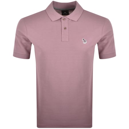 Product Image for Paul Smith Regular Polo T Shirt Pink