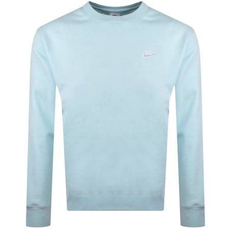 Product Image for Nike Club Crew Neck Sweatshirt Blue