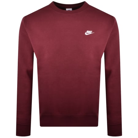 Product Image for Nike Club Crew Neck Sweatshirt Red