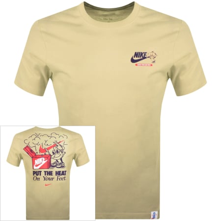 Product Image for Nike Graphic T Shirt Khaki