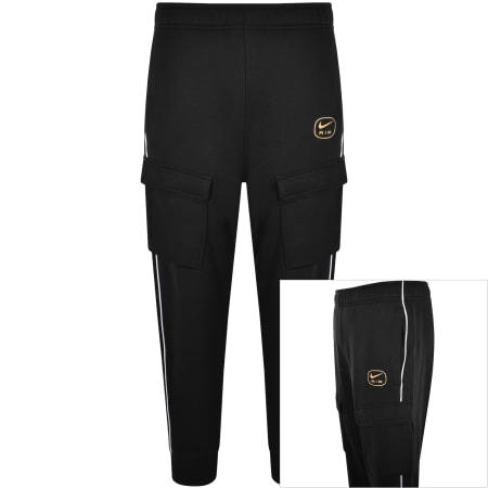 Product Image for Nike Logo Cargo Jogging Bottoms Black