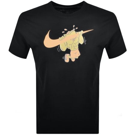 Product Image for Nike Training Dri Fit Fitness T Shirt Black