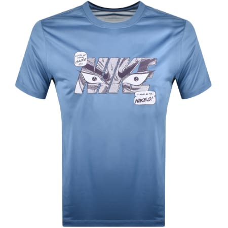 Product Image for Nike Training Dri Fit T Shirt Aegean Storm