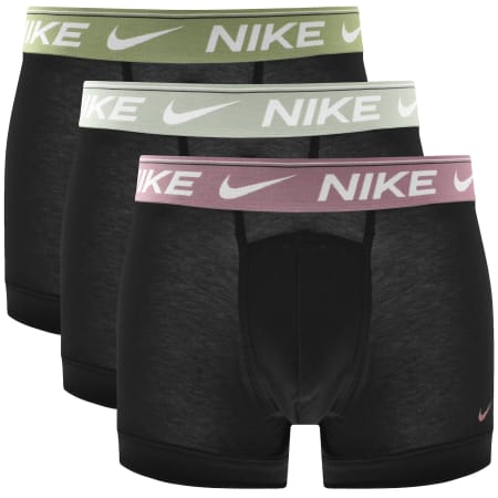 Product Image for Nike Dri Fit Ultra Comfort 3 Pack Trunks Black