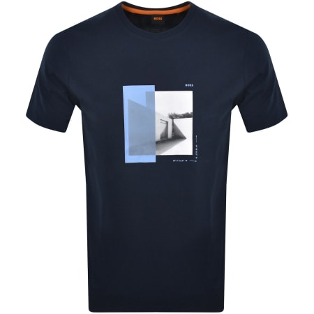 Product Image for BOSS Te Barragan T Shirt Navy