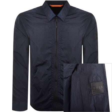 Product Image for BOSS Leejay 1 M Overshirt Navy