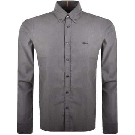 Product Image for BOSS Rickert Regular Fit Shirt Grey