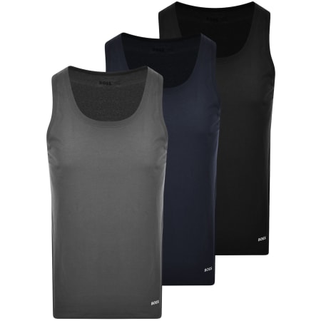 Product Image for BOSS 3 Pack Vest T Shirts