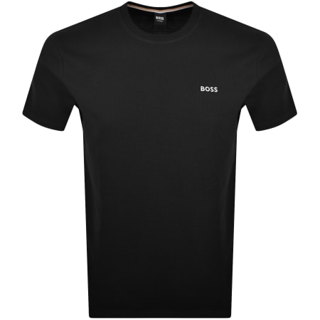 Product Image for BOSS Waffle T Shirt Black