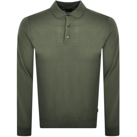 Product Image for BOSS Gemello Polo Knit Jumper Green