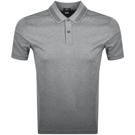 Product Image for BOSS H Phillipson 199 Polo T Shirt Grey