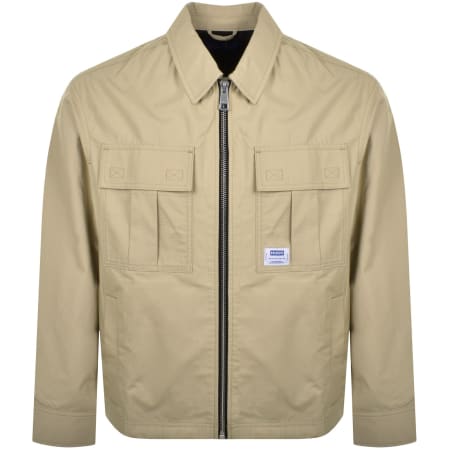 Product Image for HUGO Blue Bino Relaxed Fit Jacket Beige