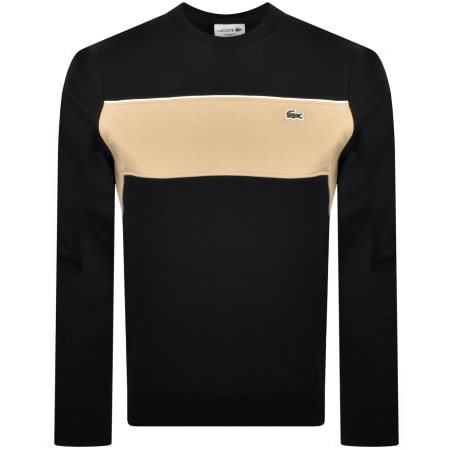 Product Image for Lacoste Classic Fit Sweatshirt Black
