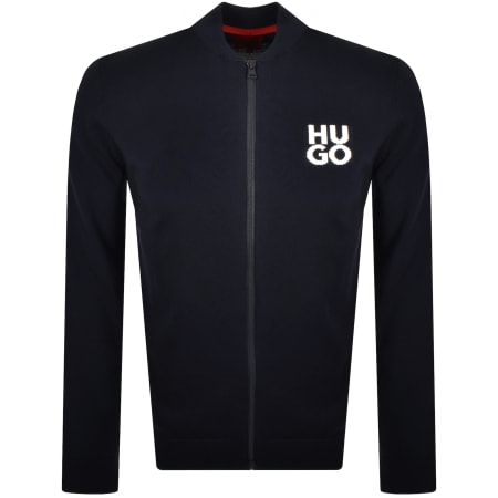Product Image for HUGO Solouh Knit Jumper Navy