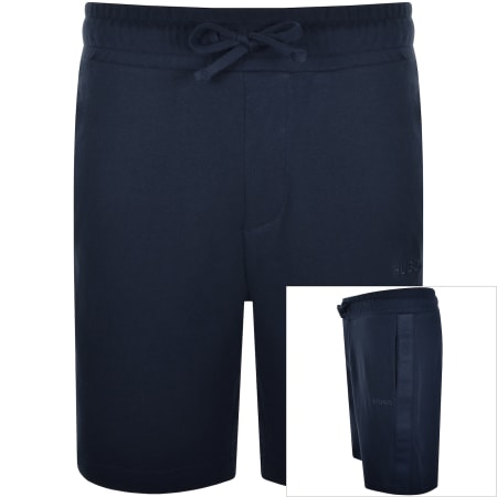 Product Image for HUGO Tonal Logo Shorts Navy