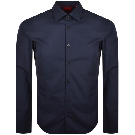 Product Image for HUGO Slim Fit Jenno Shirt Navy