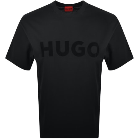 Product Image for HUGO Dinkee Loose Fit T Shirt Black